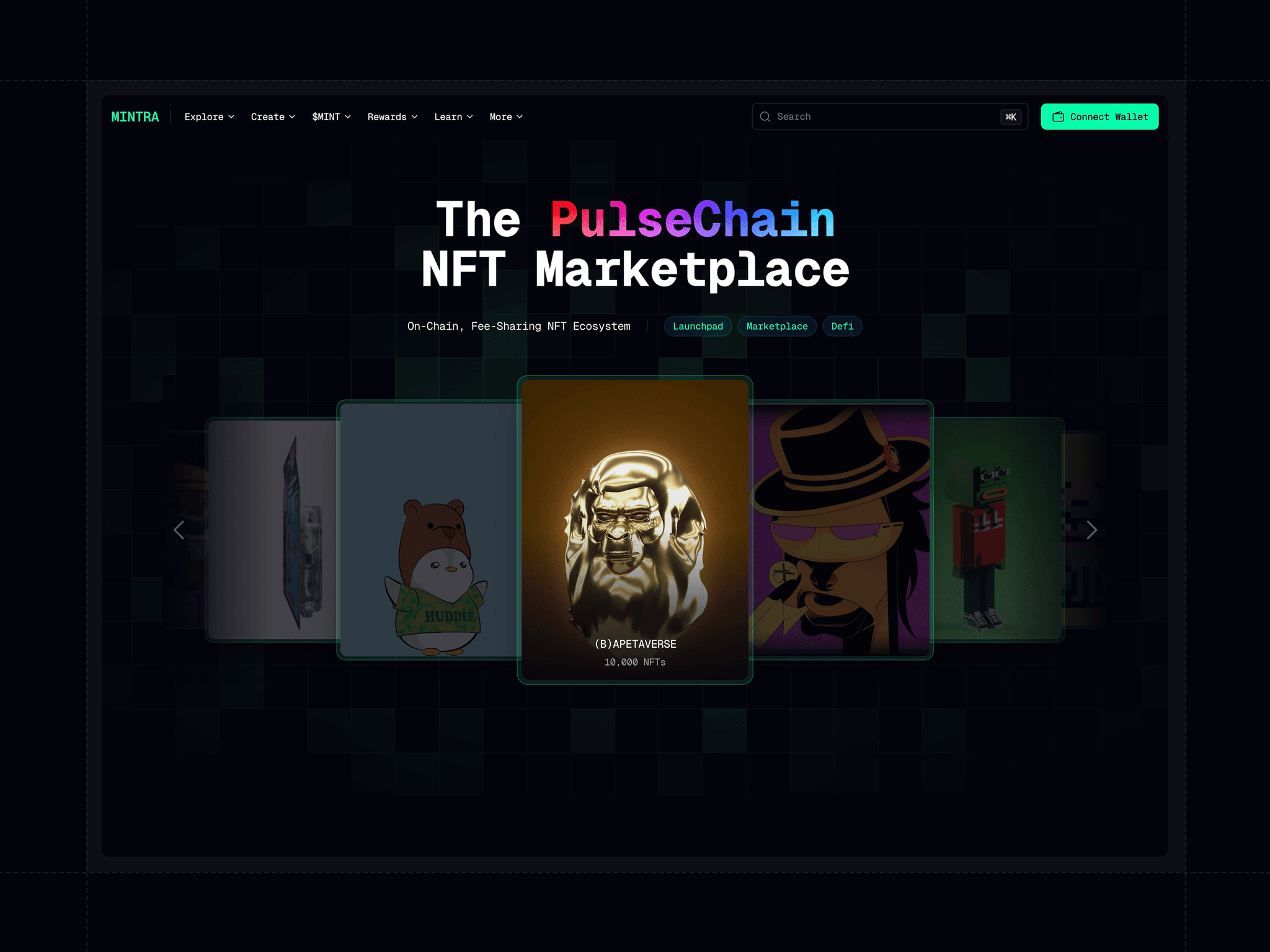 Mintra - NFT Marketplace & Launchpad