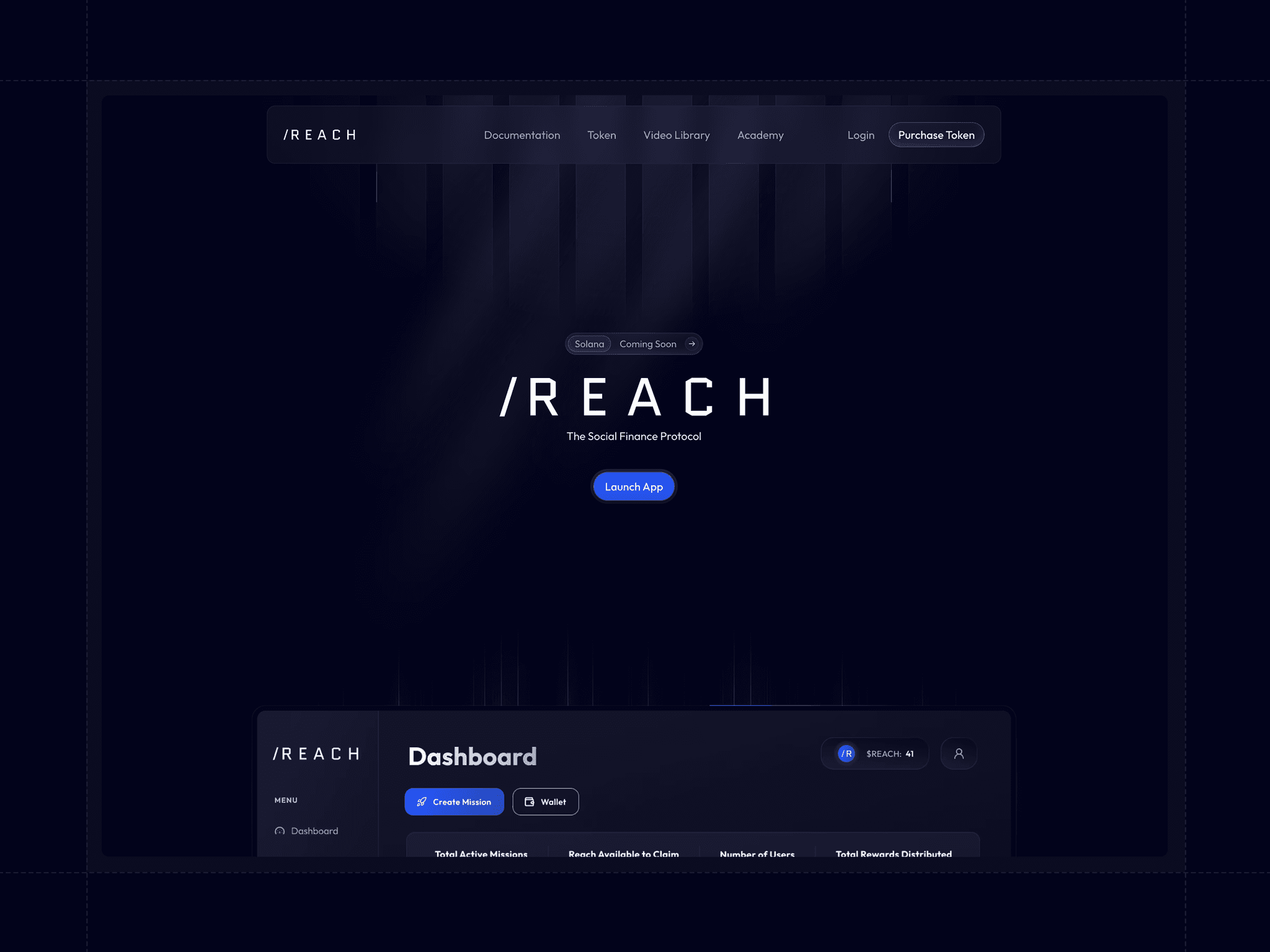 Reach - Social Finance Protocol
